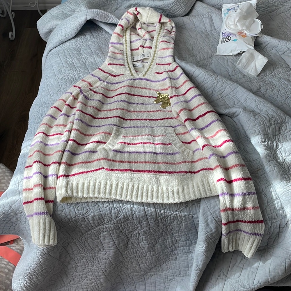 Girls large hoodie